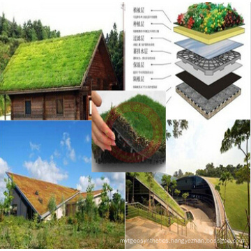 Plastic Dimple Drainage Sheet Used in Green Sloping